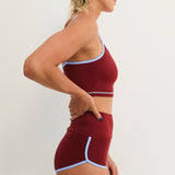 Tankini Surf Top - Merlot