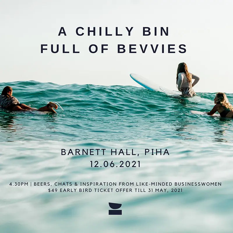 A Chilly Bin Full of Bevvies ~ Saturday 12th June, Piha, NZ Salt Gypsy