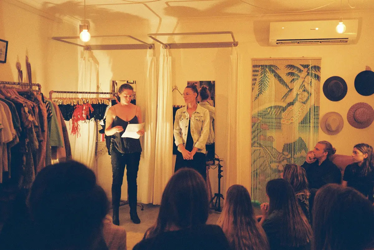 #whomademyclothes - A FASHION REVOLUTION EVENING AT SEA BONES BYRON BAY Salt Gypsy