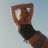 Sunroom Tank Top - Black Rib