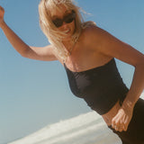 Sunroom Tank Top - Black Rib