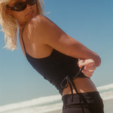 Sunroom Tank Top - Black Rib