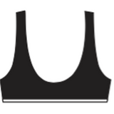 Bralette Bikini Top - Black