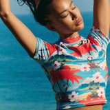 90s Raglan Rashguard - Reefside