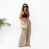 ALOHA Collection -  Checkmate Crossbody Creme/ Dune