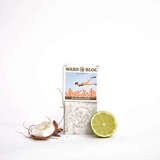 Wash Bloc Body Wash Exfoliator - Coconut and Lime