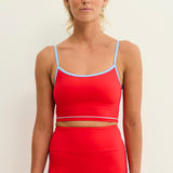 Tankini Surf Top - Chilli